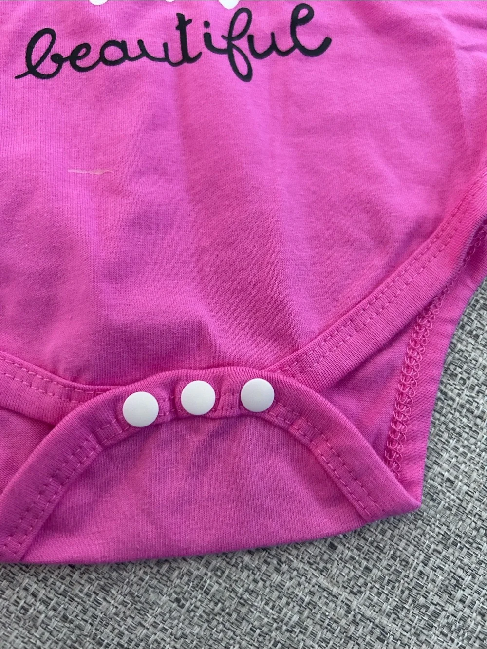 Baby Girl Pink Daisy Bodysuit & Pants Set. Size 18/24M. NWOT